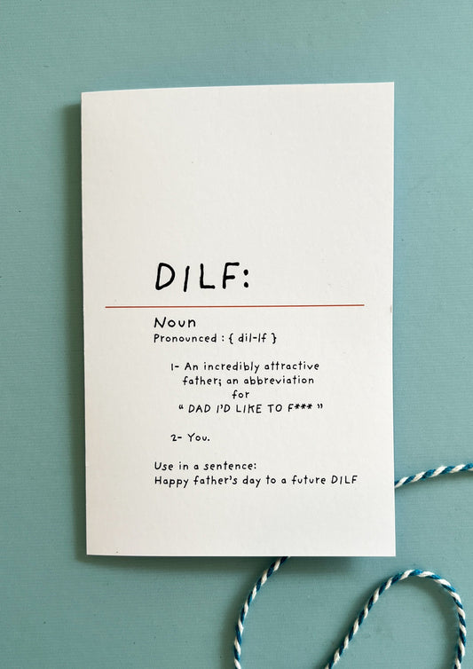 Greeting Card - DILF