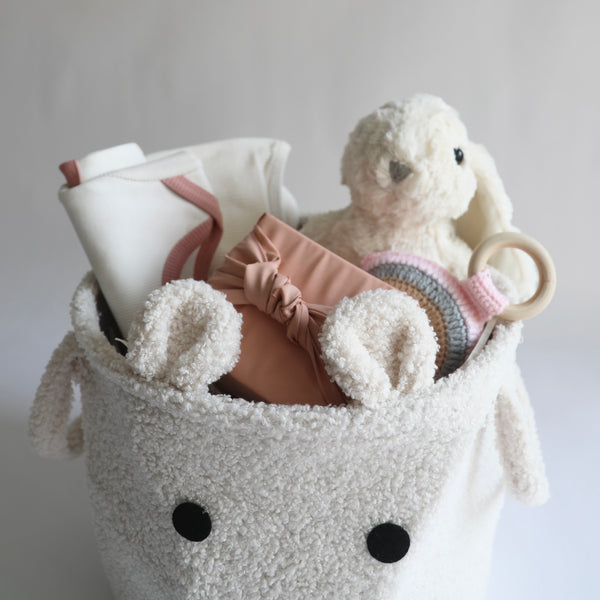 baby girl |  bunny basket