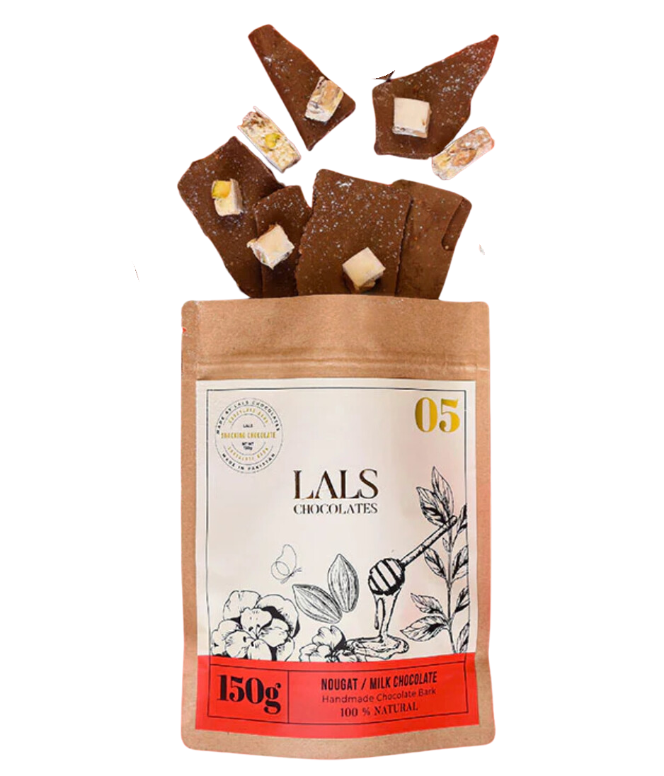 Smooth chocolate pieces with chewy nougat makes a chocolate snack you can’t resist. Our chocolate bark made with real ingredients with resealable packaging makes a delicious snack that you can munch on anywhere and anytime. It’s chocolate snacking redefined.