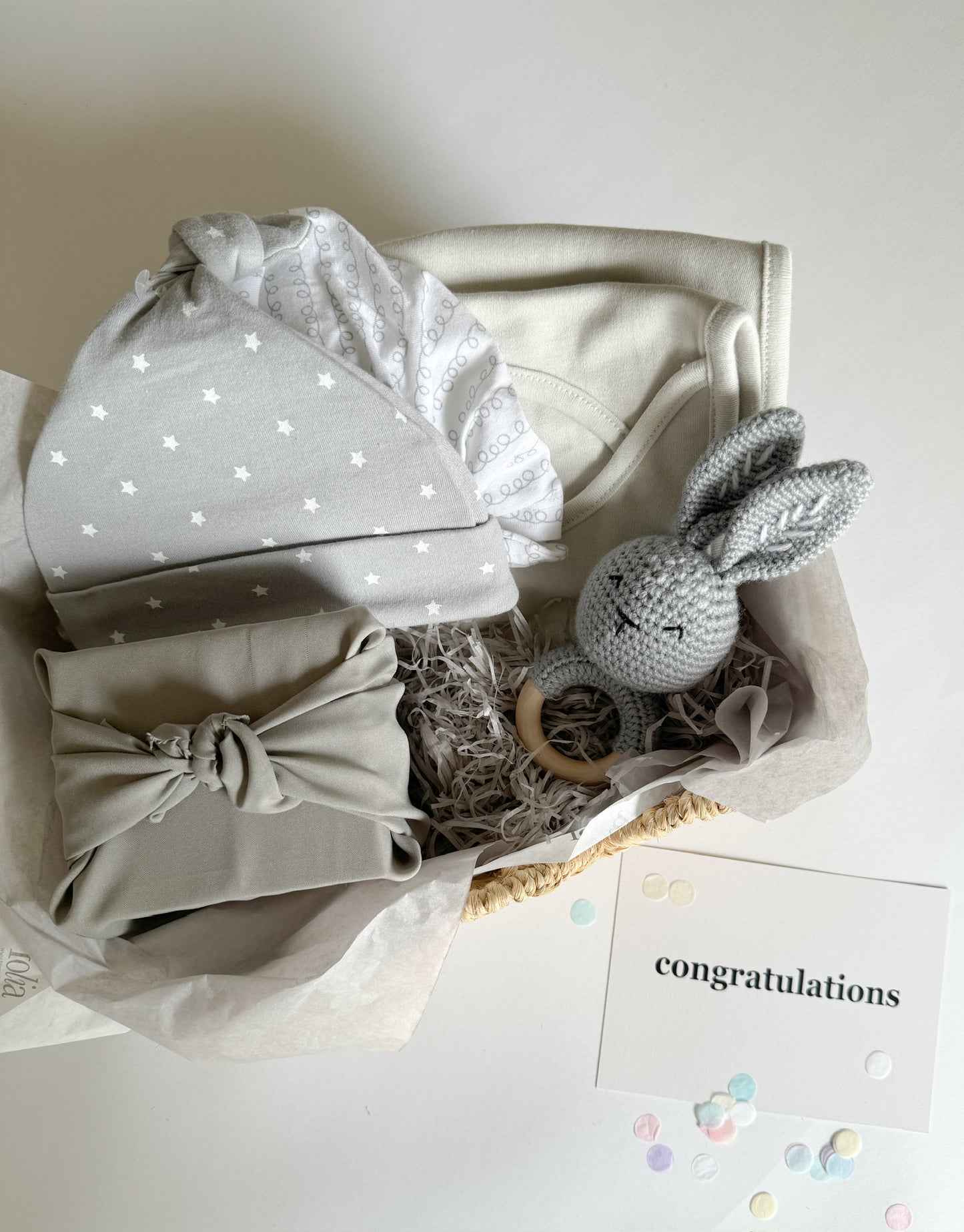 Newborn Hamper - Grey