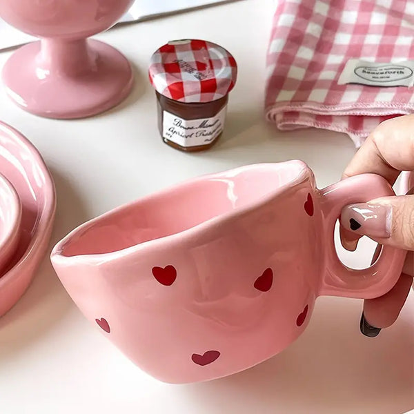 heart mug