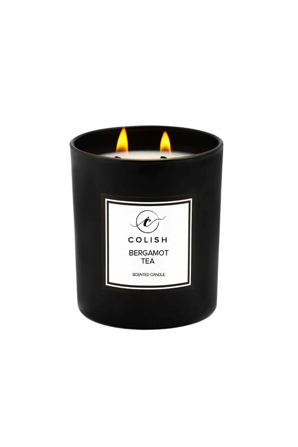 bergamot tea candle