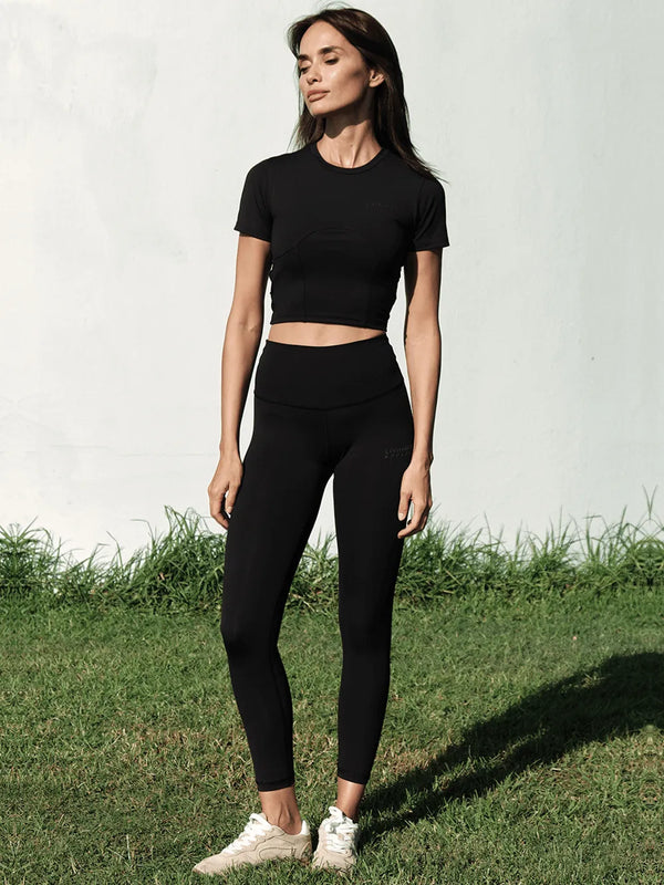 black ultra flex leggings