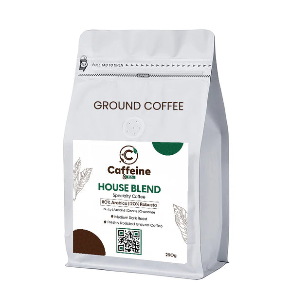 freshly roasted ground coffee