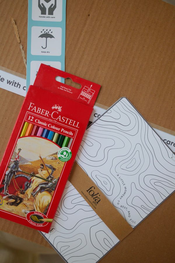 mindful colouring sheets