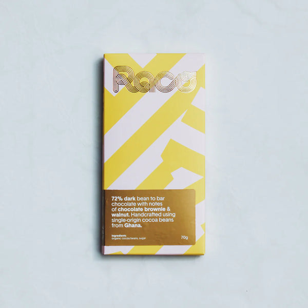 ghana 72% dark chocolate bar