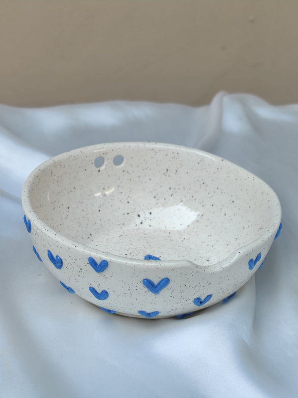ramen bowl  - blue
