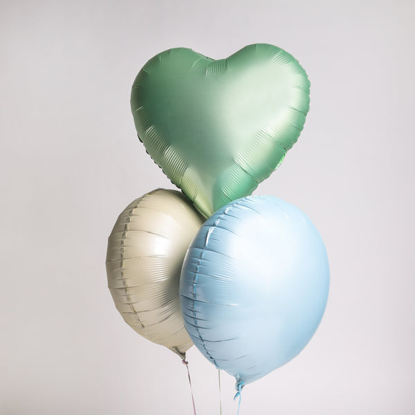 balloon bunch - blue & green (KHI only)