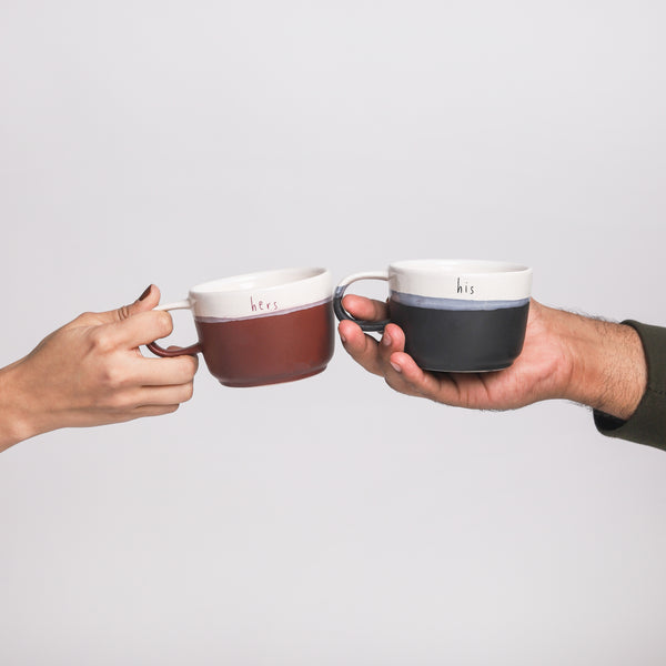 his & hers mug set