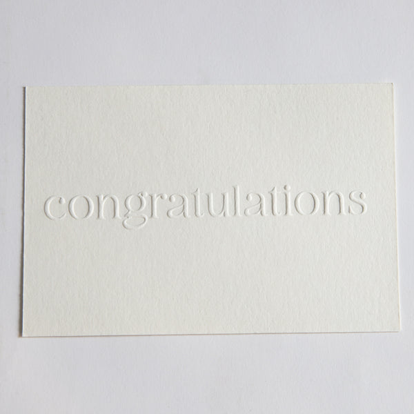 congratulations notecard