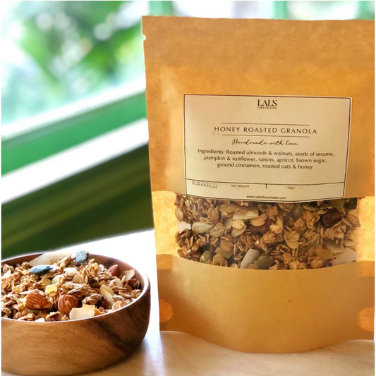 Honey roasted granola by Lals