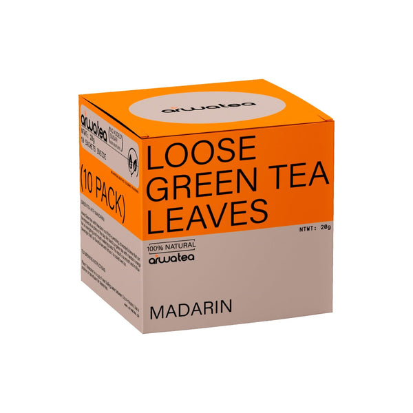 mandarin tea leaves