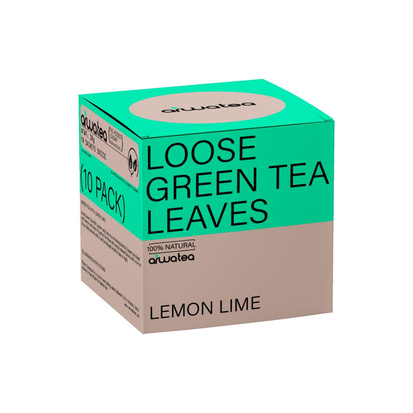lemon lime tea leaves