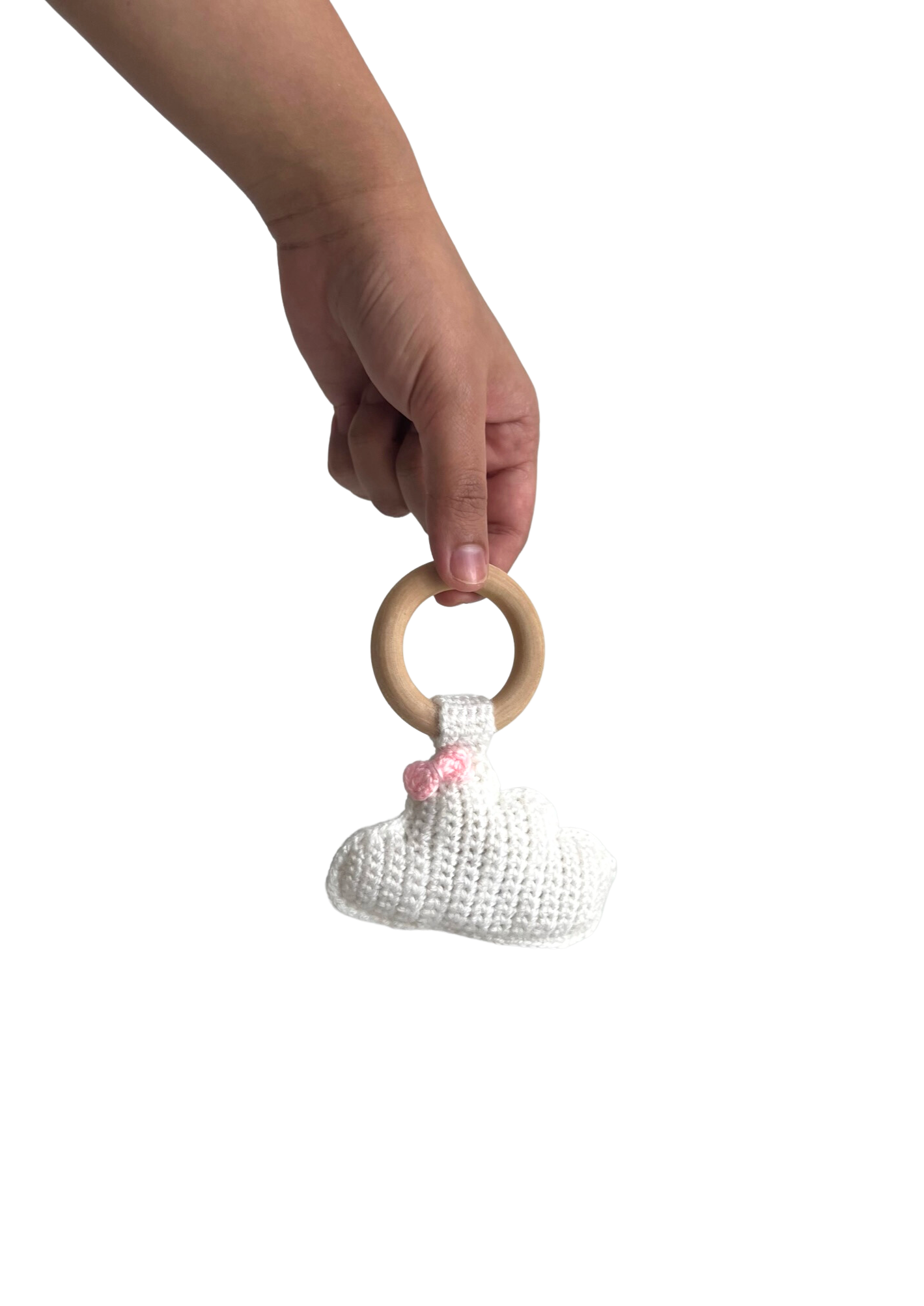 Crochet Cloud Rattle