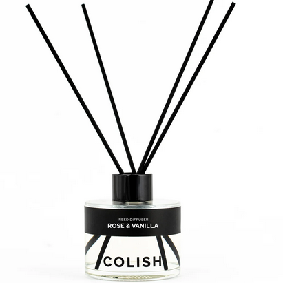 rose & vanilla reed diffuser