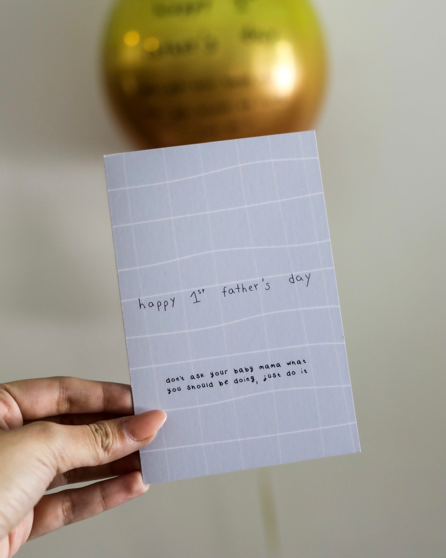 Greeting Card - Happy 1st Father's Day