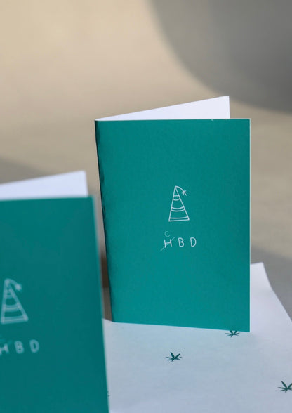 Greeting Card - CBD into HBD